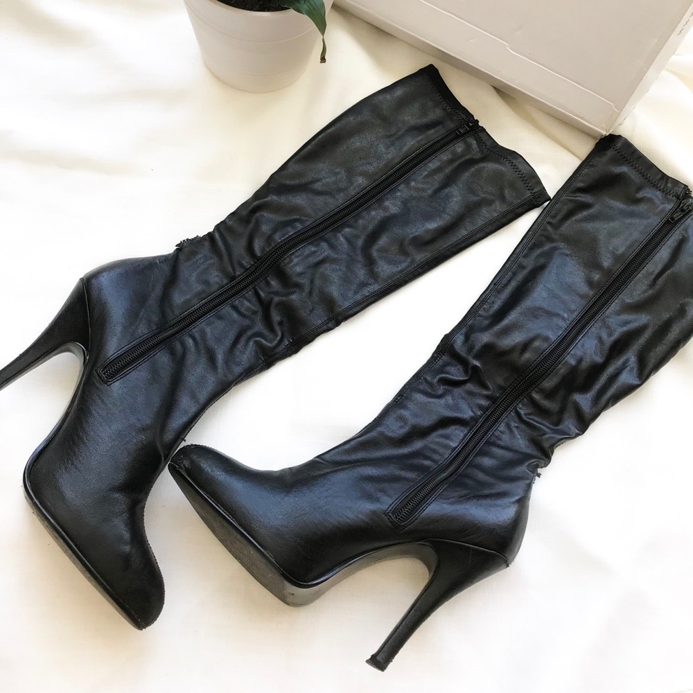 Steve Madden Faux Leather Boots
